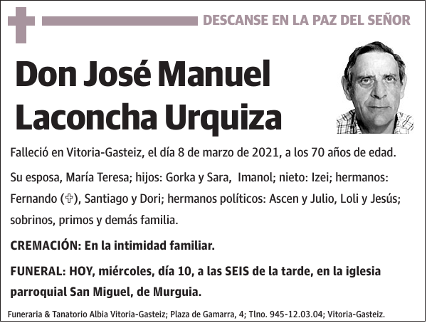 José Manuel Laconcha Urquiza