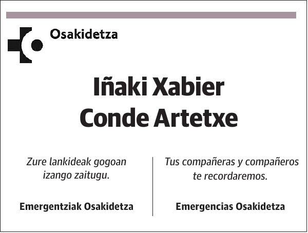 Iñaki Xabier Conde Artetxe