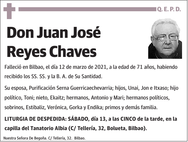 Juan José Reyes Chaves