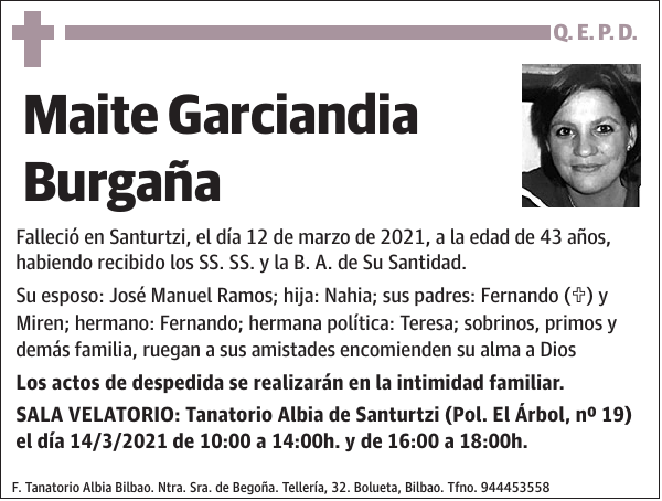 Maite Garciandia Burgaña