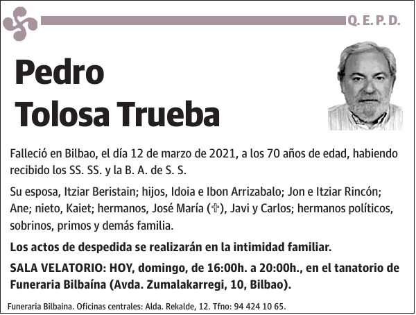 Pedro Tolosa Trueba