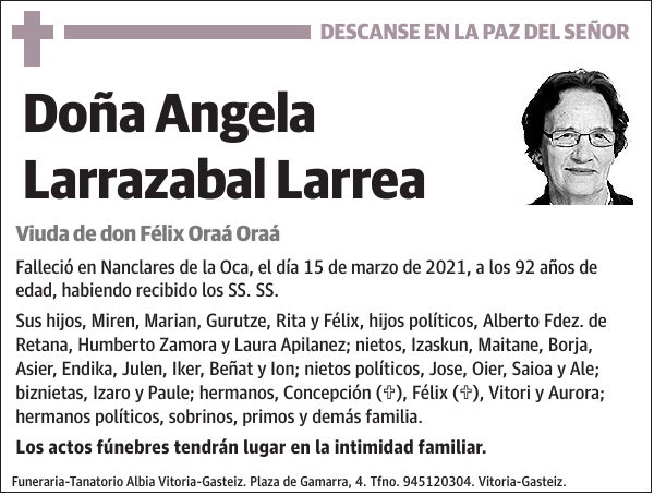 Angela Larrazabal Larrea