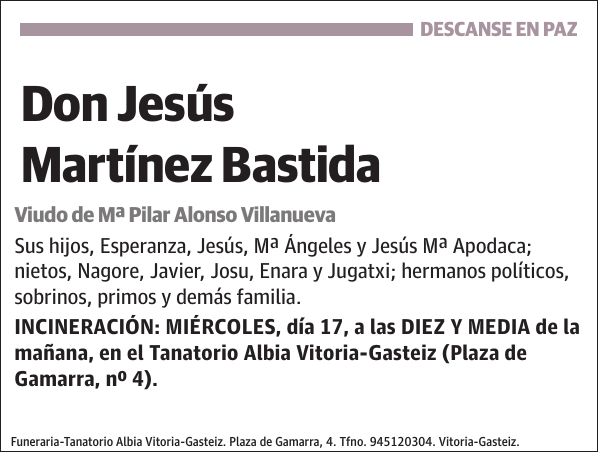 Jesús Martínez Bastida