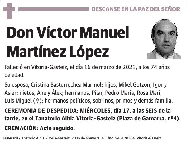 Víctor Manuel Martínez López