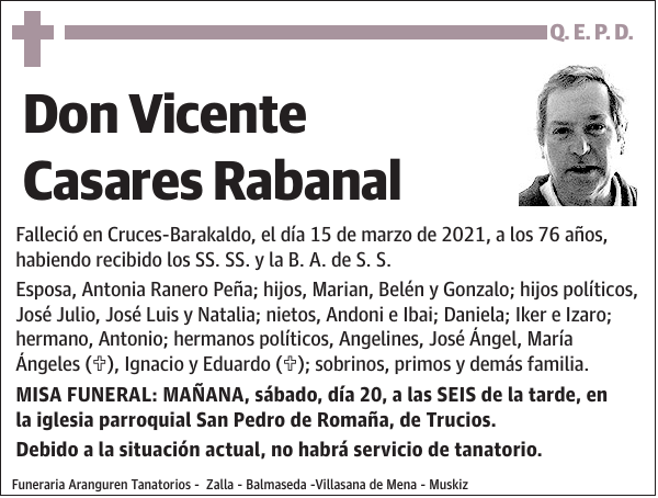 Vicente Casares Rabanal