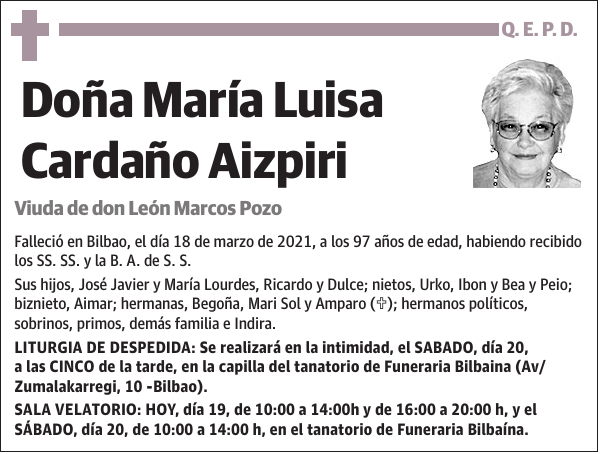 María Luisa Cardaño Aizpiri