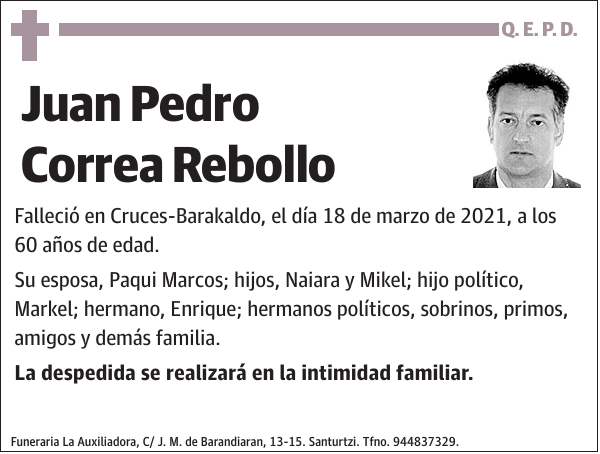 Juan Pedro Correa Rebollo