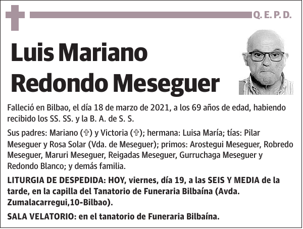 Luis Mariano Redondo Meseguer