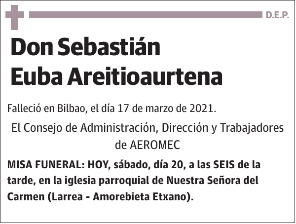 Sebastián Euba Areitioaurtena