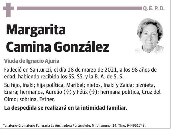 Margarita Camina González