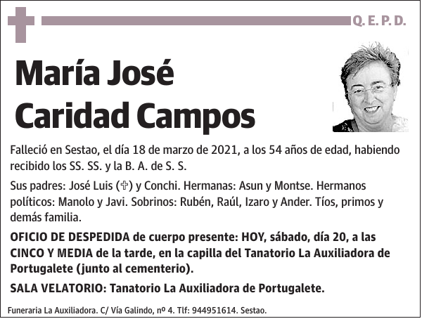 María José Caridad Campos