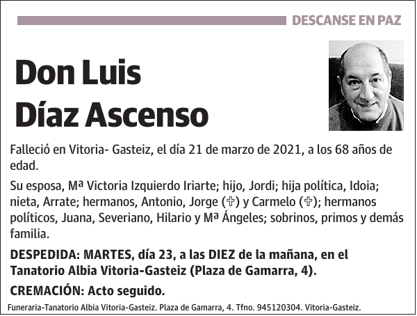 Luis Díaz Ascenso