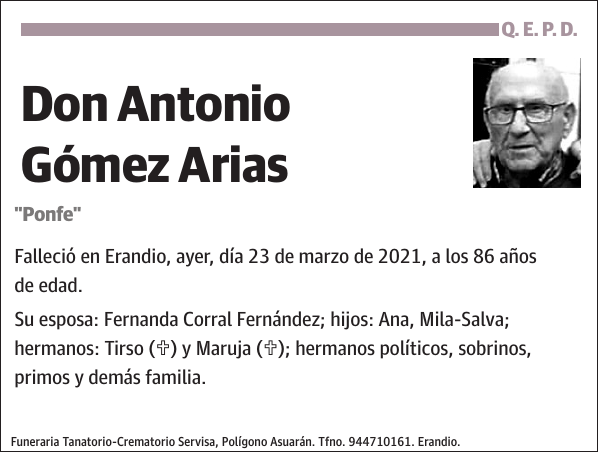 Antonio Gómez Arias