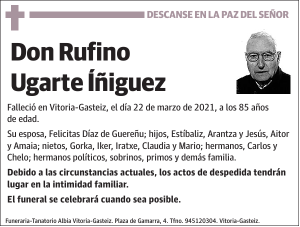 Rufino Ugarte Íñiguez