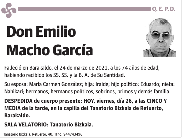 Emilio Macho García