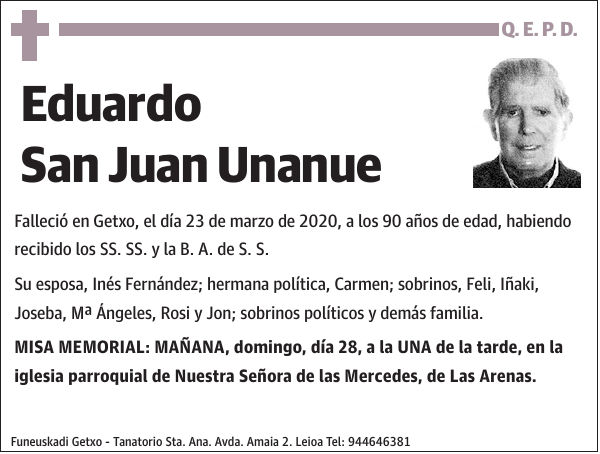 Eduardo San Juan Unanue