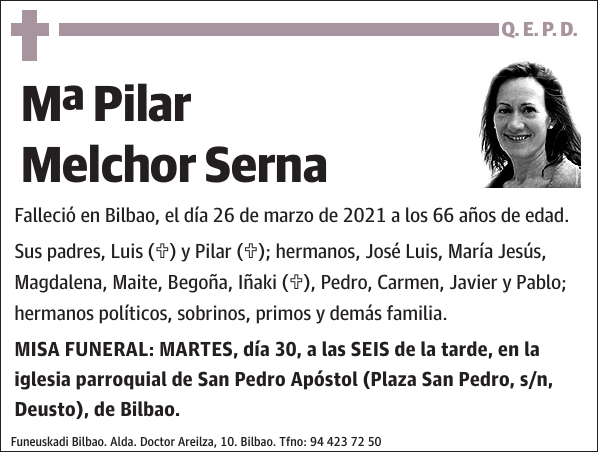 Mª Pilar Melchor Serna