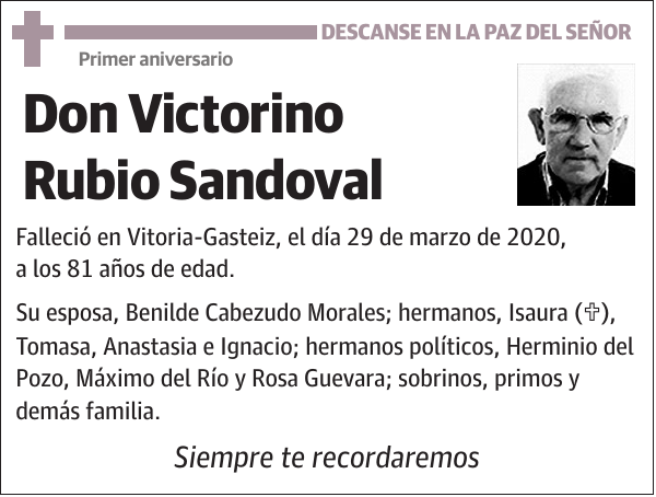 Victorino Rubio Sandoval