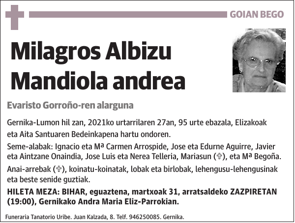 Milagros Albizu Mandiola