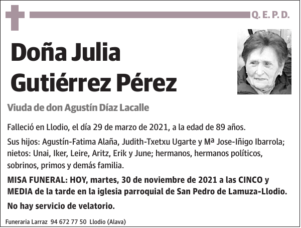 Julia Gutiérrez Pérez