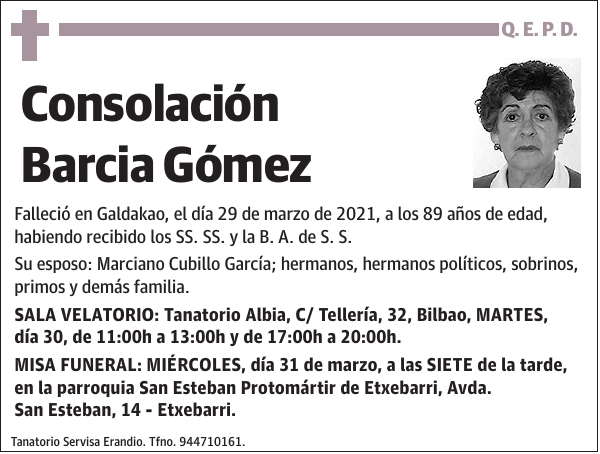 Consolación Barcia Gómez