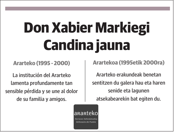 Xabier Markiegi Candina