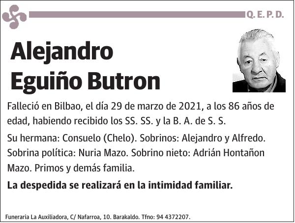 Alejandro Eguiño Butron