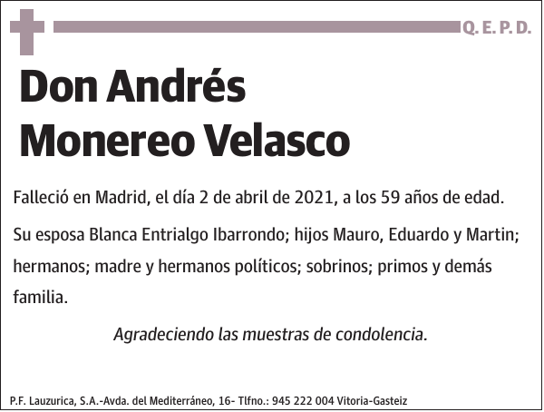 Andrés Monereo Velasco