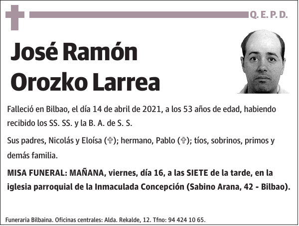 José Ramón Orozko Larrea