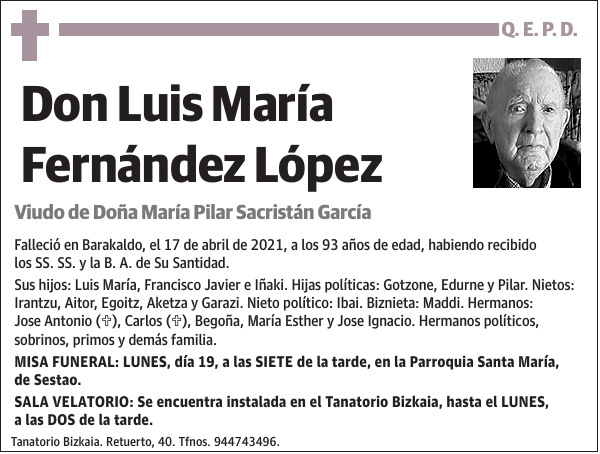 Luis María Fernández López