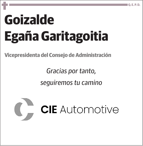 Goizalde Egaña Garitagoitia