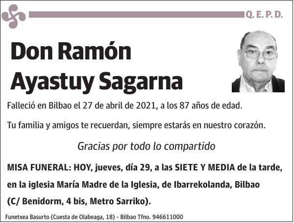 Ramón Ayastuy Sagarna