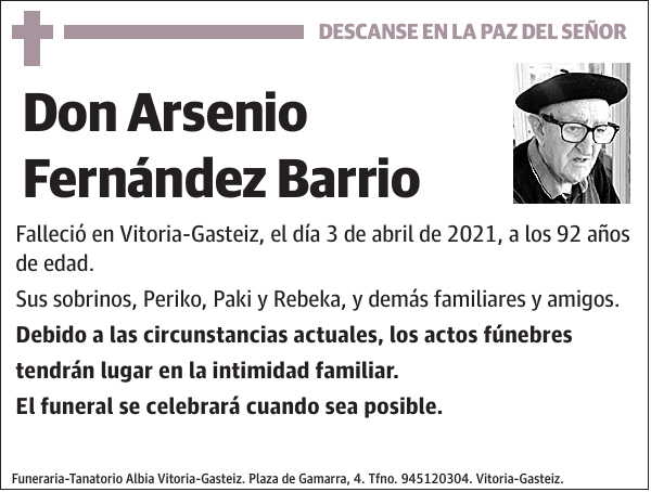 Arsenio Fernández Barrio