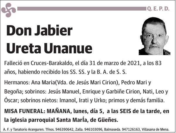 Jabier Ureta Unanue