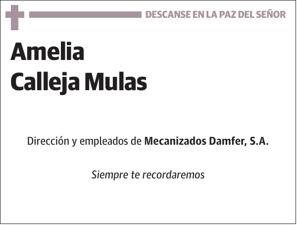 Amelia Calleja Mulas