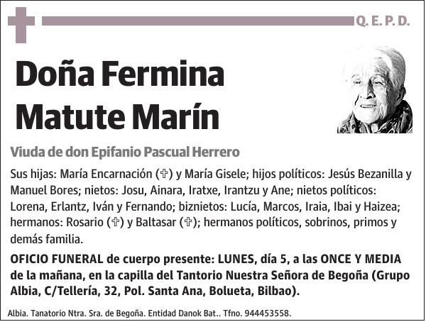 Fermina Matute Marín