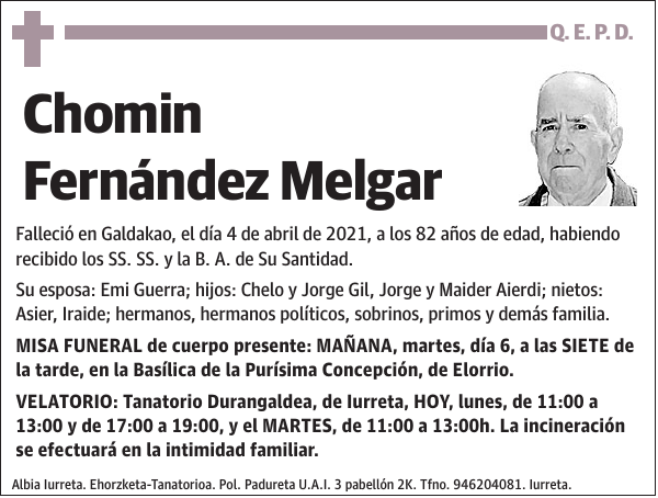 Chomin Fernández Melgar