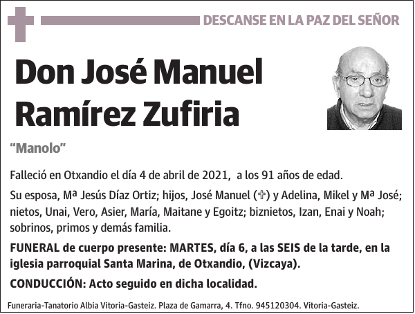 José Manuel Ramírez Zufiria