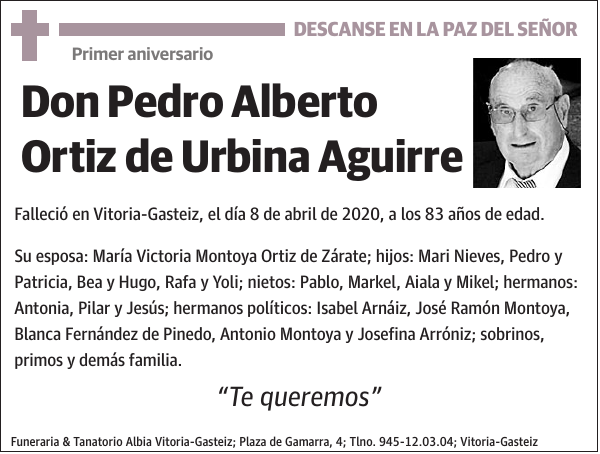 Pedro Alberto Ortiz de Urbina Aguirre