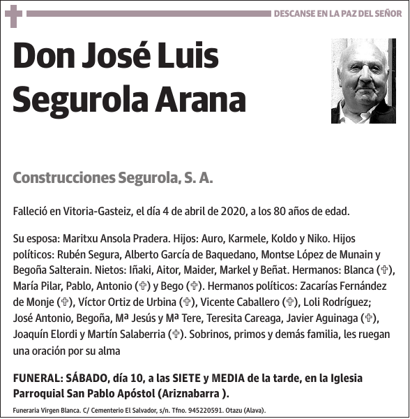 José Luis Segurola Arana