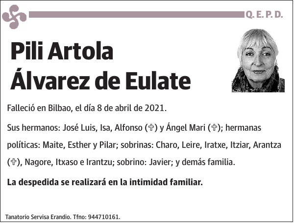 Pili Artola Álvarez de Eulate