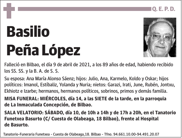 Basilio Peña López