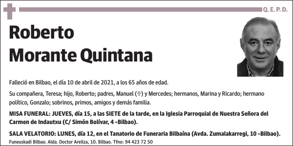 Roberto Morante Quintana