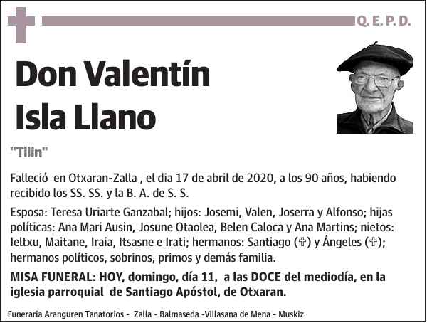 Valentín Isla Llano