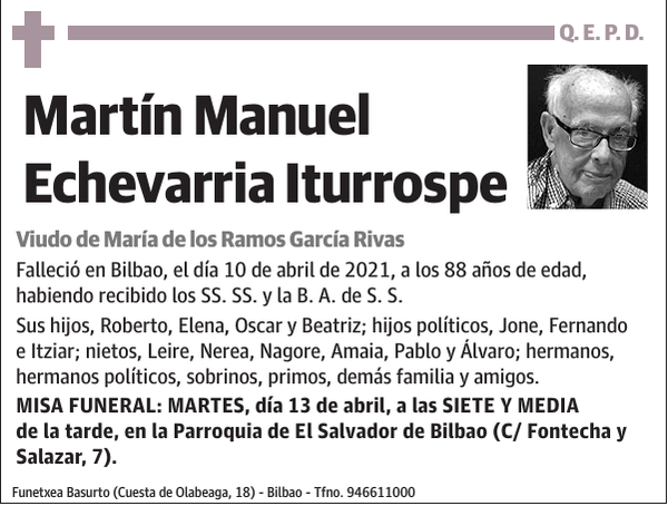 ECHEVARRIA ITURROSPE, MARTIN MANUEL