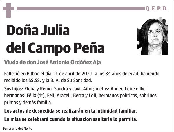 Julia del Campo Peña