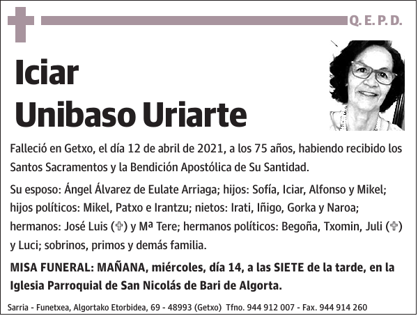 Iciar Unibaso Uriarte