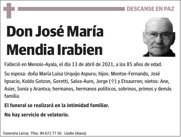 José María Mendia Irabien