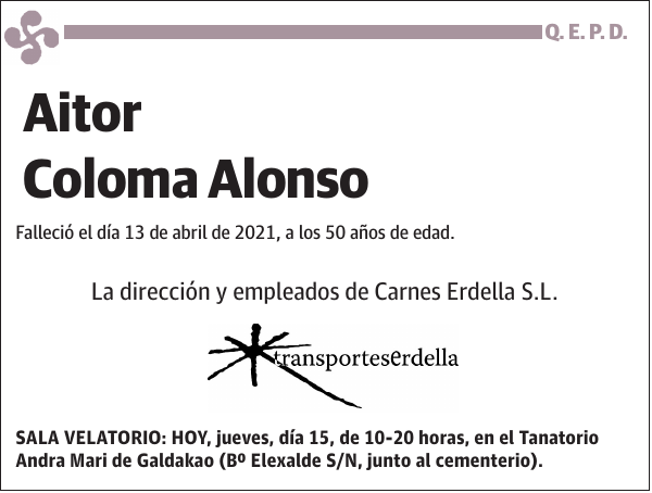 Aitor Coloma Alonso