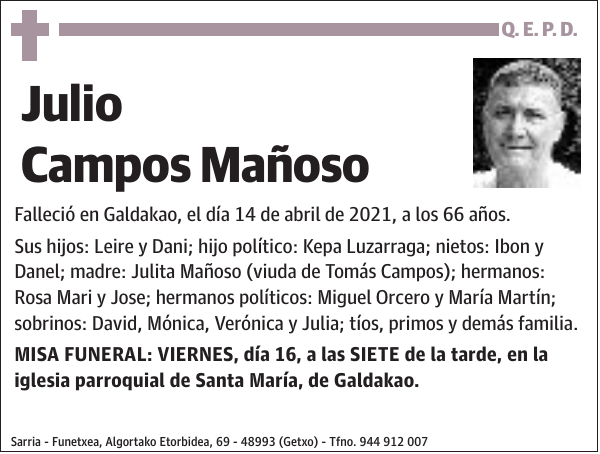 Julio Campos Mañoso